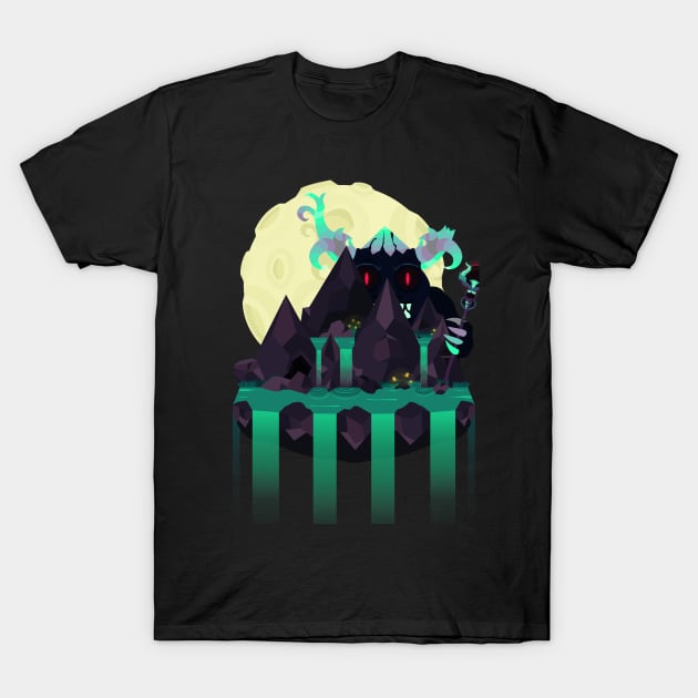 Moonlit Titan T-Shirt by BadOdds